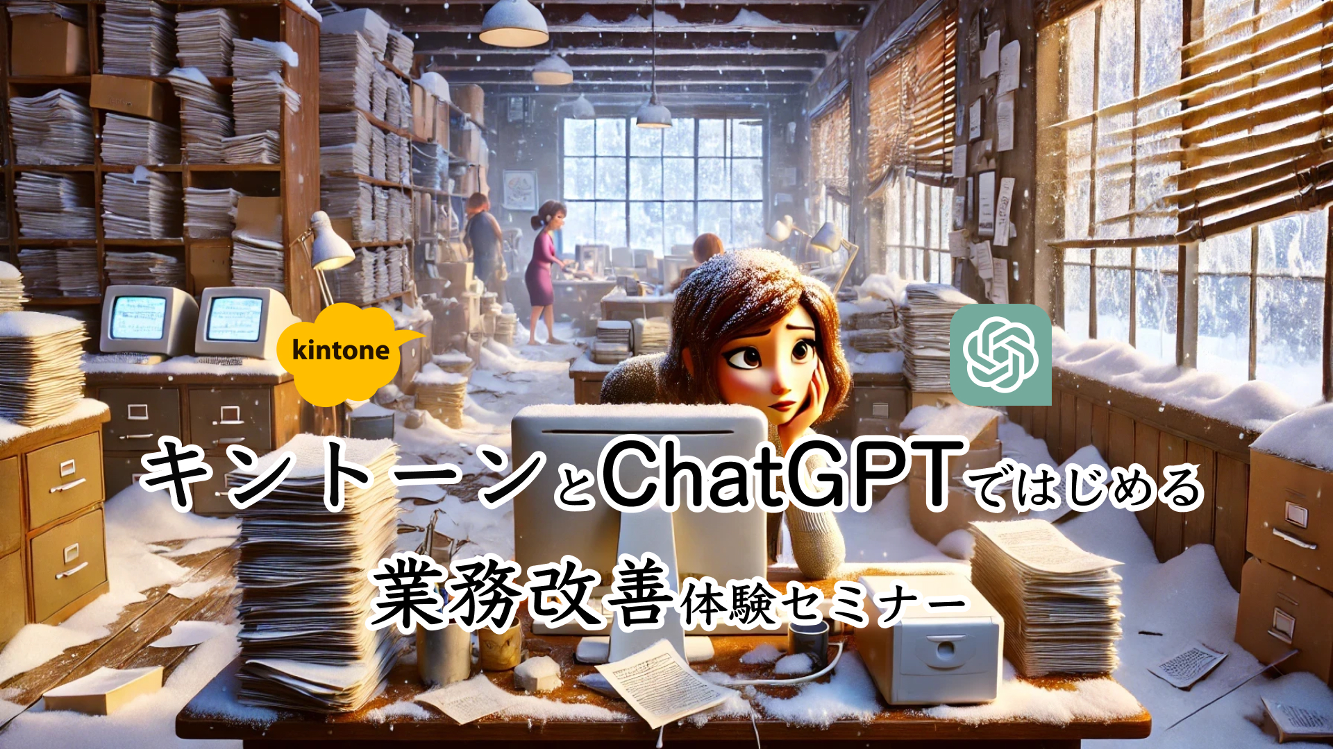 キントーンとChatGPTではじめる「業務改善」体験セミナー