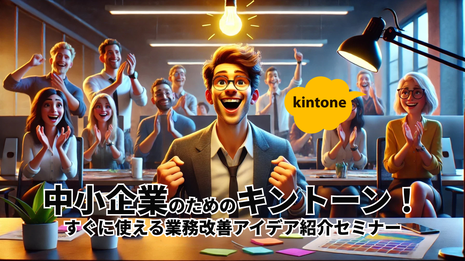 中小企業のためのキントーン!すぐに使える業務改善アイデアご紹介セミナー!