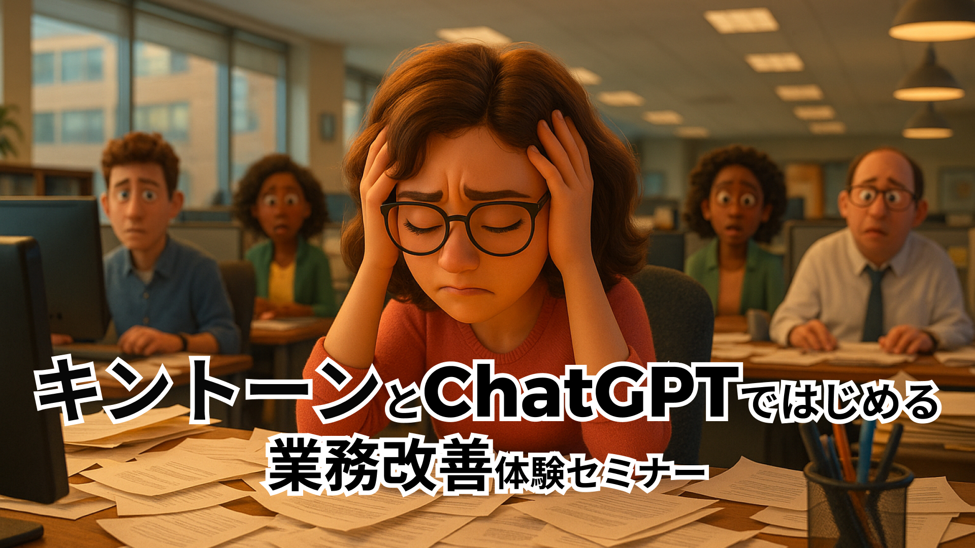 キントーンとChatGPTではじめる「業務改善」体験セミナー