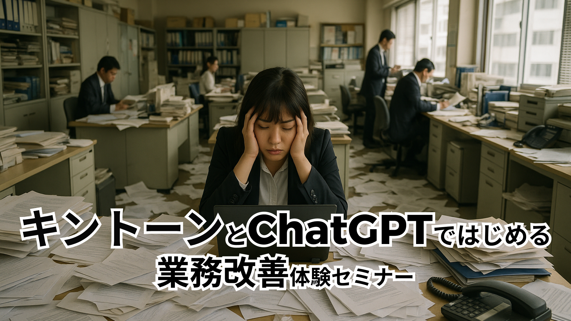 キントーンとChatGPTではじめる「業務改善」体験セミナー