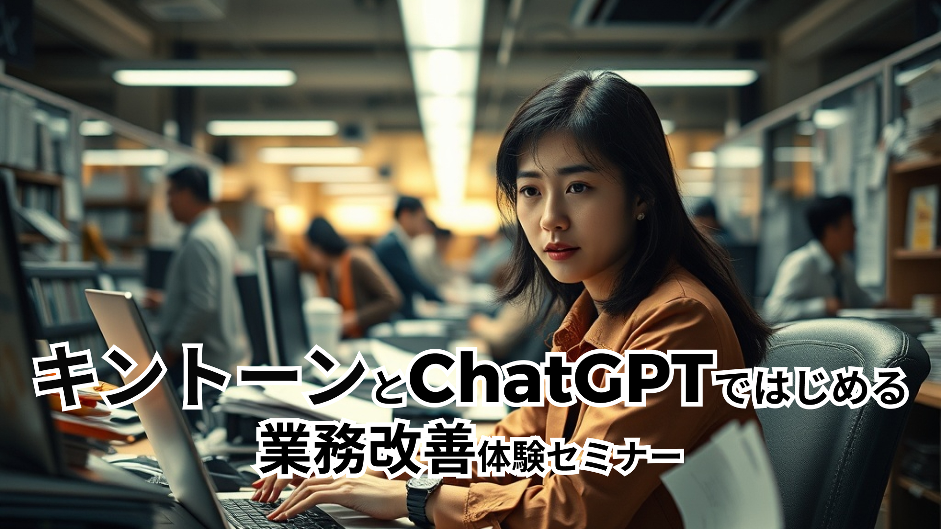 キントーンとChatGPTではじめる「業務改善」体験セミナー