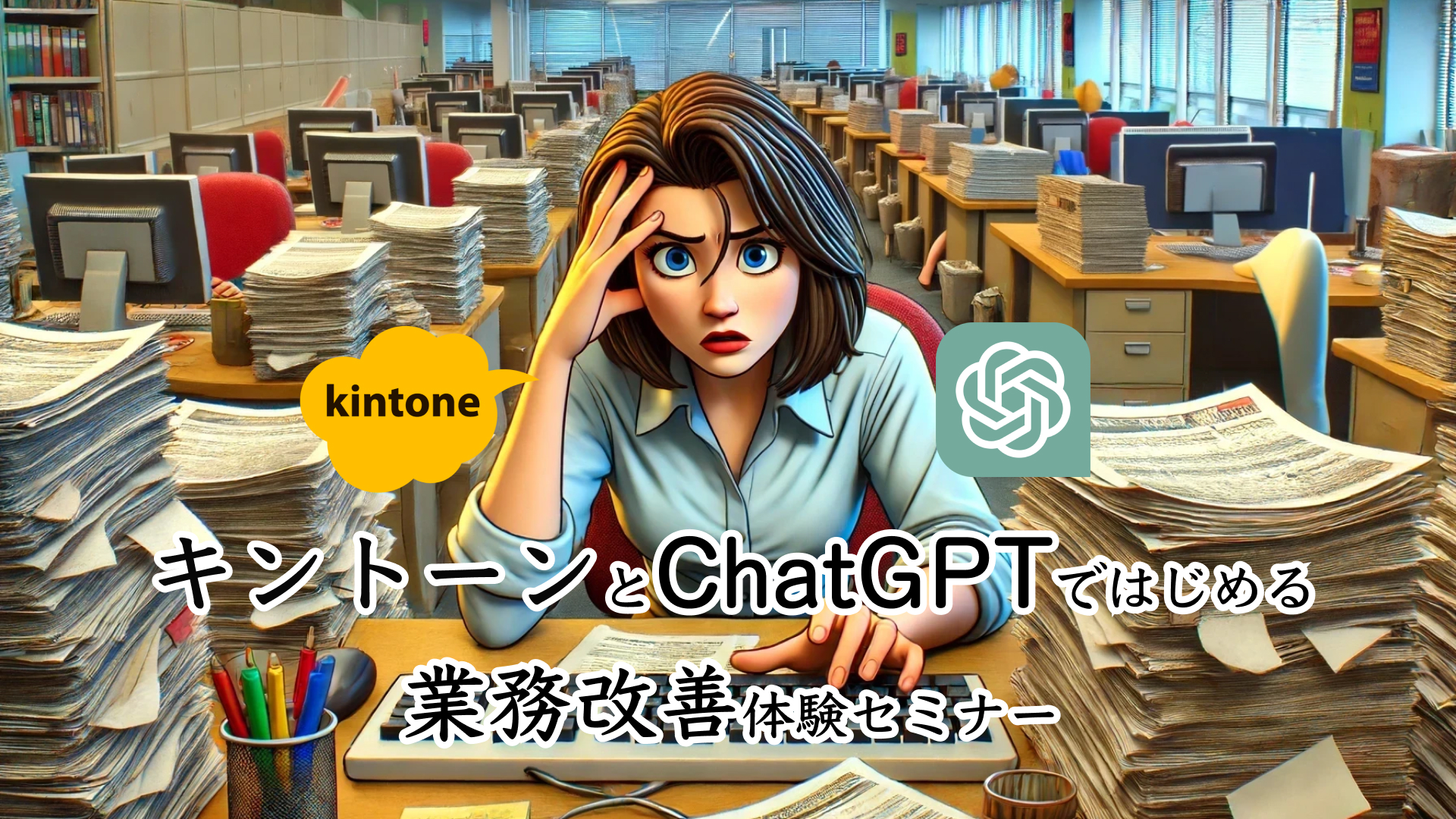 キントーンとChatGPTではじめる「業務改善」体験セミナー